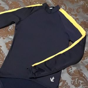 "JL Designs" Navy/ Gold Shirt